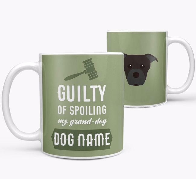 Guilty Grandpa: Personalized {breedCommonName} Mug